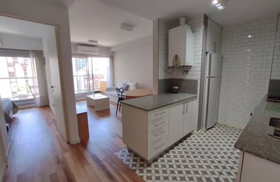 Rent of a bright cozy 2-room apartment, 42 m², Palermo, Buenos Aires, Argentina